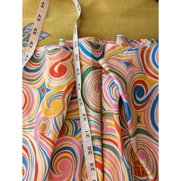 LOVE Moschino drop waist colorful 3/4 sleeve heart dress sz 2 nwt - Picture 3 of 6